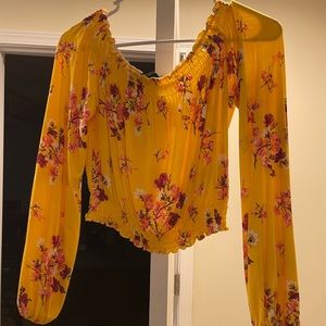 Off the shoulder top